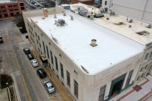 118 Jefferson St building roof and street view.