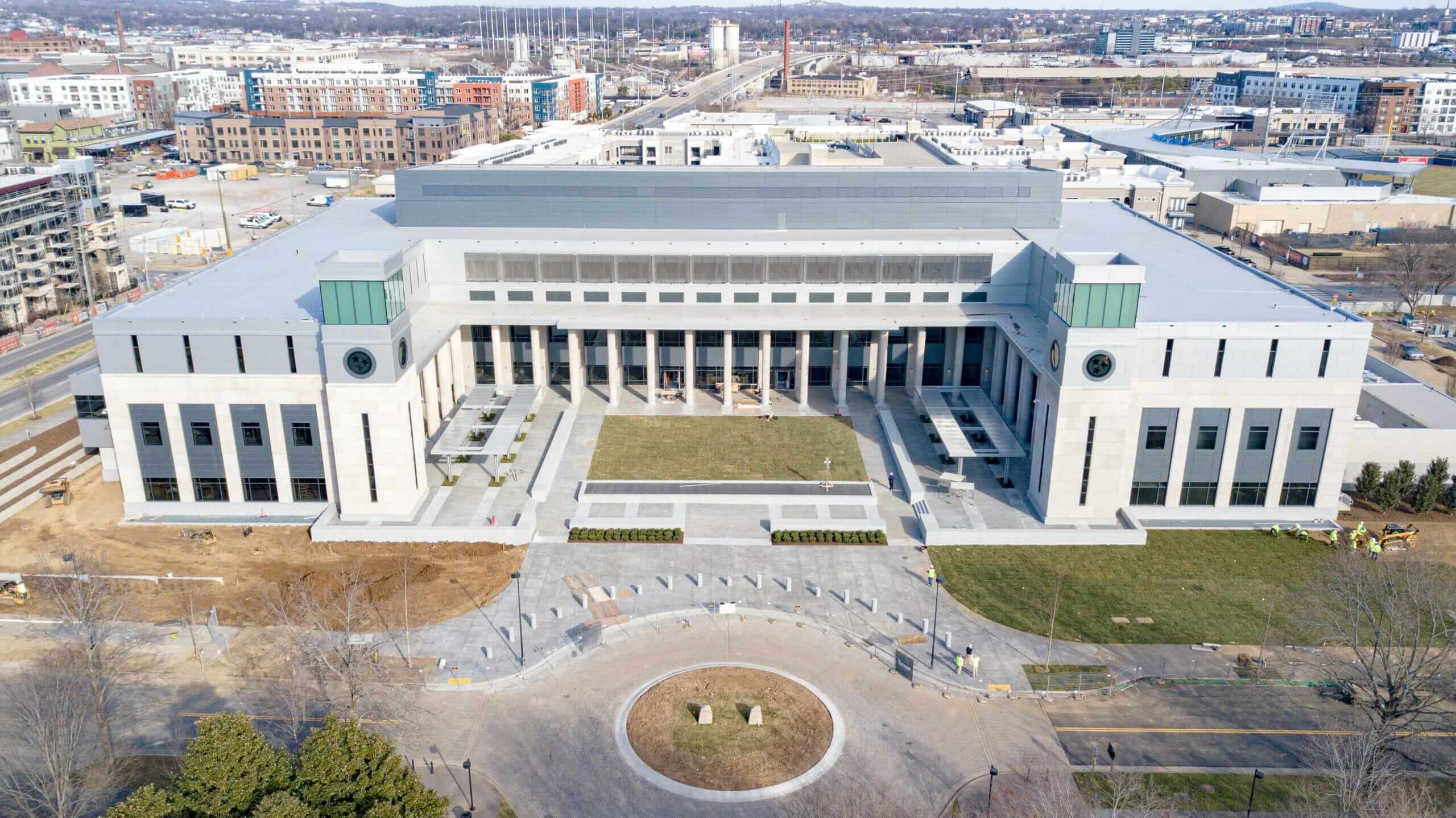 TN State Library and Archive commercial roof