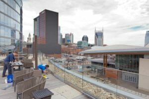 maxwell roofing commercial roofing service technicians.