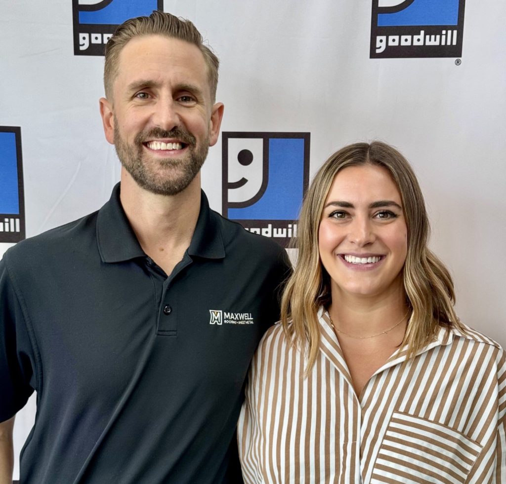 kathleen and david maxwell at goodwill impact awards