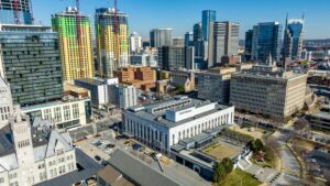nashville skyline commercial roofs
