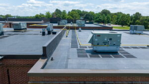 White Bluff school roof
