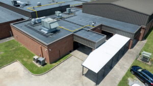 White Bluff elementary school roofing