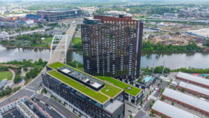 Peabody Union roof aerial