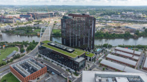 Peabody Union roof aerial